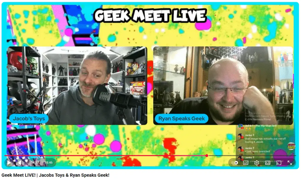 geek meet live screenshot