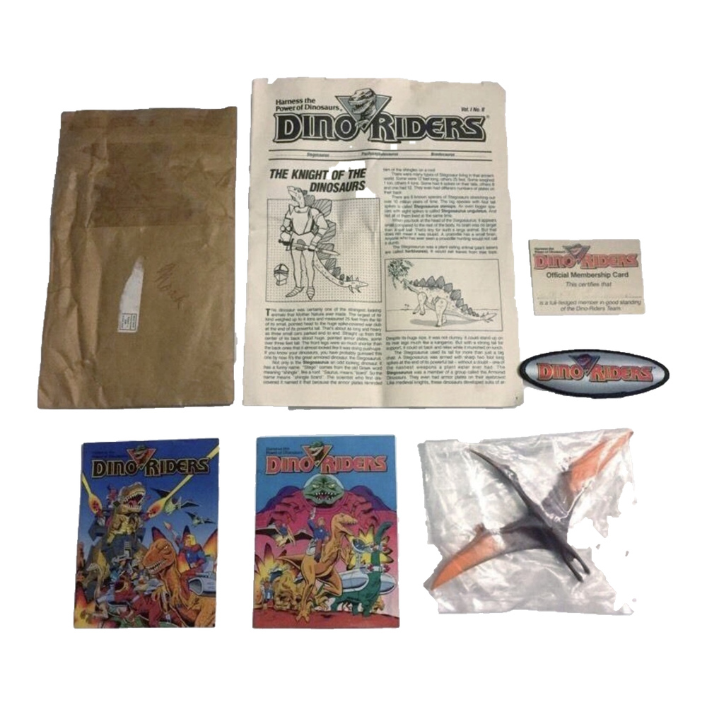 Pterodactyl (fan-club mail-away repaint) - Fan Club Contents